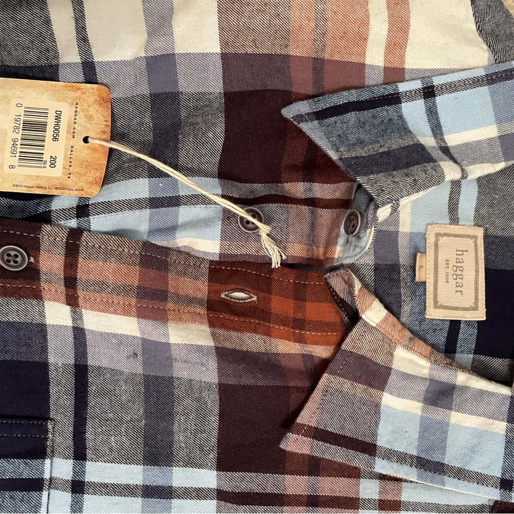 Men’s shirt by Haggar, brand new